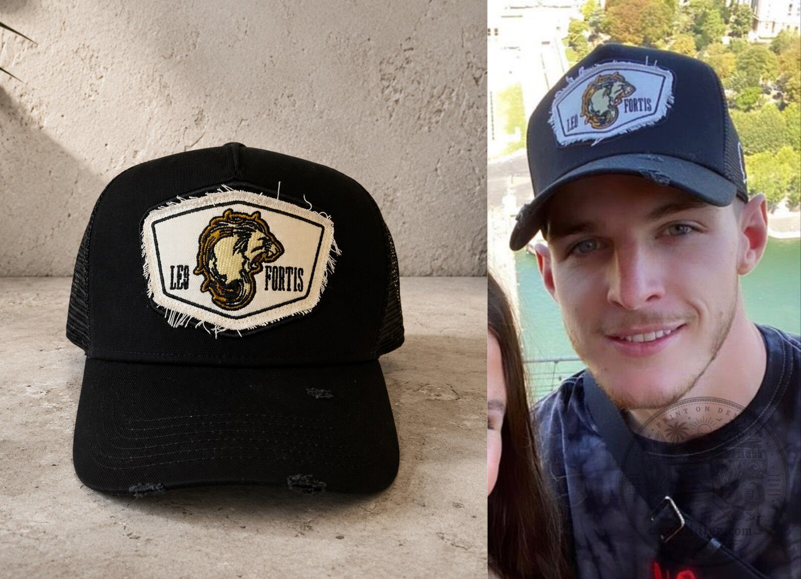 "Top Celebrity Accessories: Sadie Sink Cap to Lauren London Sunglasses" 3 Declan Rice Leo Fortis Trucker Cap