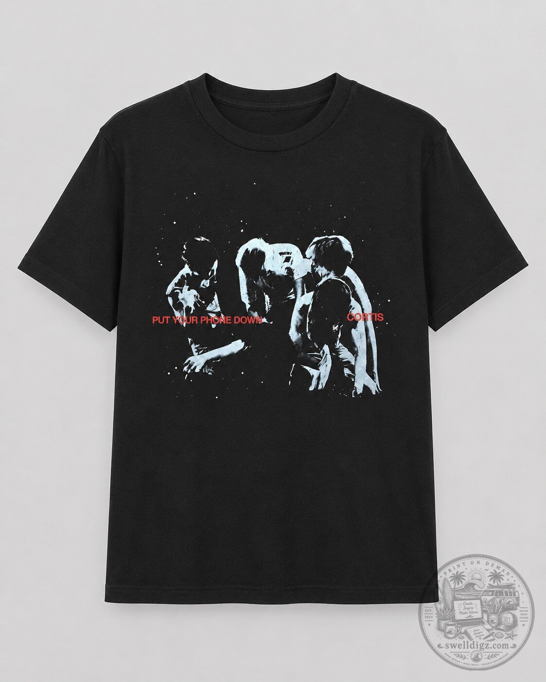 CORTIS PYPD Put Your Phone Down World Tour 2026 Merch T-Shirt 4 CORTIS PYPD Put Your Phone Down World Tour 2026 Merch T-Shirt