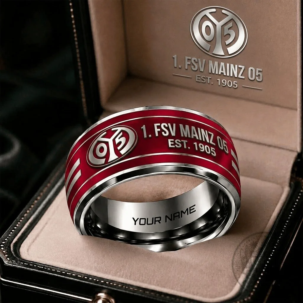 1. FSV Mainz 05 Bundesliga Personalized Football Soccer Team Ring