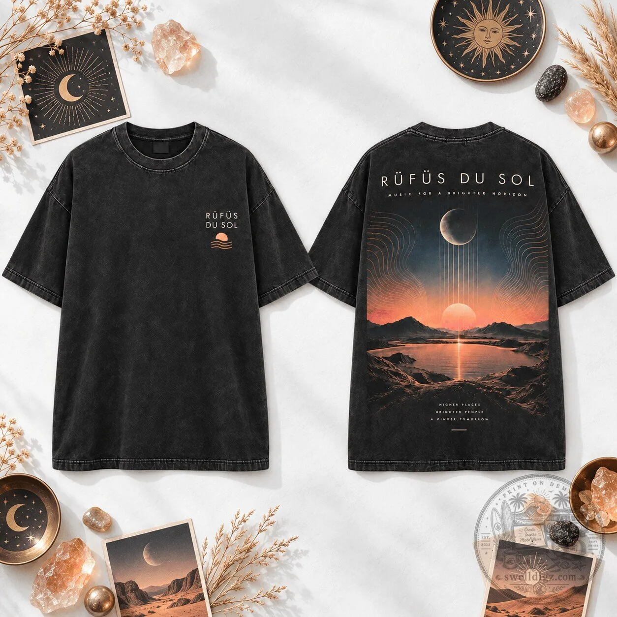 RÜFÜS DU SOL Music for a Brighter Horizon Washed T-Shirt