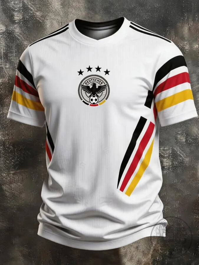 White Home Jersey for Germany National Soccer Team