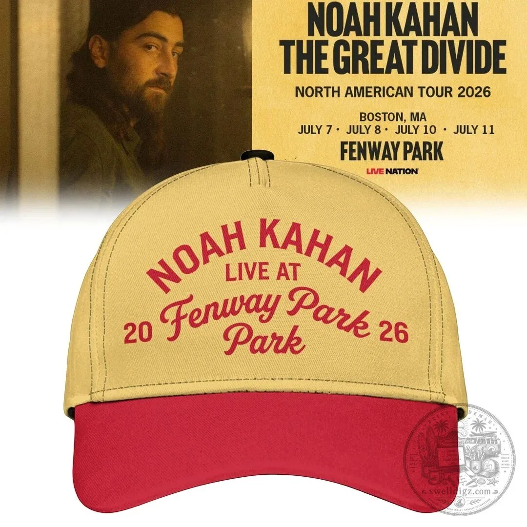 Hoodie for Noah Kahan's Great Divide Tour 2026 at Fenway Park, Boston 5 Hoodie for Noah Kahan