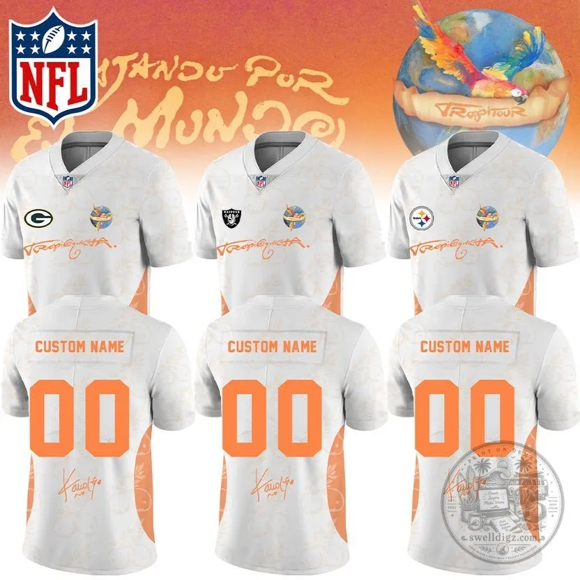 Karol G Nos Vamos de Tour NFL Football Jersey Custom