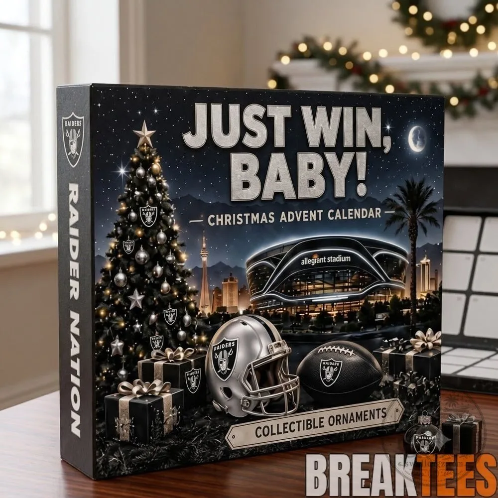Las Vegas Raiders Football Team Christmas Advent Calendar with Collectible Ornaments 3 Las Vegas Raiders Football Team Christmas Advent Calendar with Collectible Ornaments