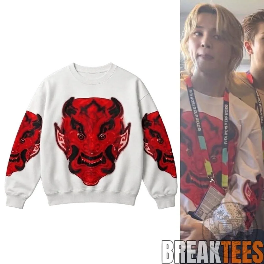 FIFA World Cup 2026 Red Devil Jimin Sweatshirt