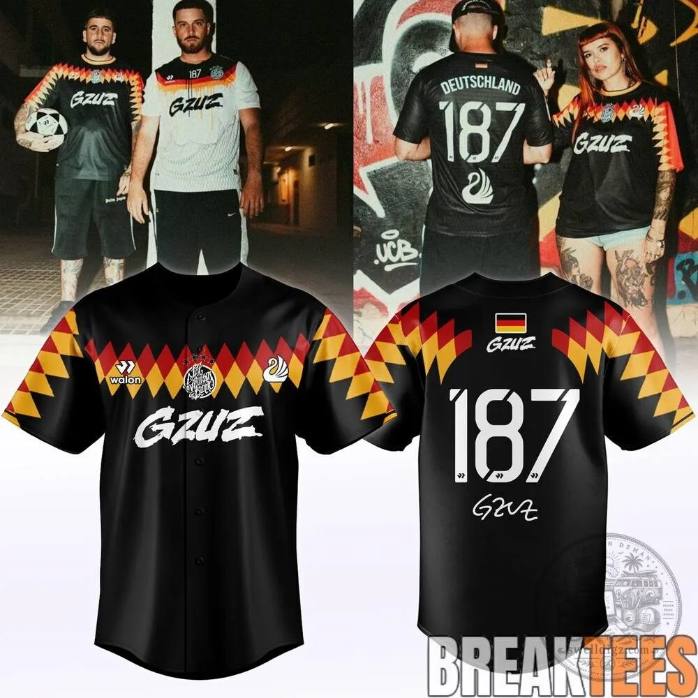 Gzuz Live Europe 2026 Tour Rapper Music Baseball Jersey 7 Gzuz Live Europe 2026 Tour Rapper Music Baseball Jersey