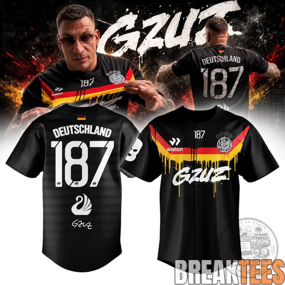 Gzuz Live Europe 2026 Tour Rapper Music Baseball Jersey 8 Gzuz Live Europe 2026 Tour Rapper Music Baseball Jersey