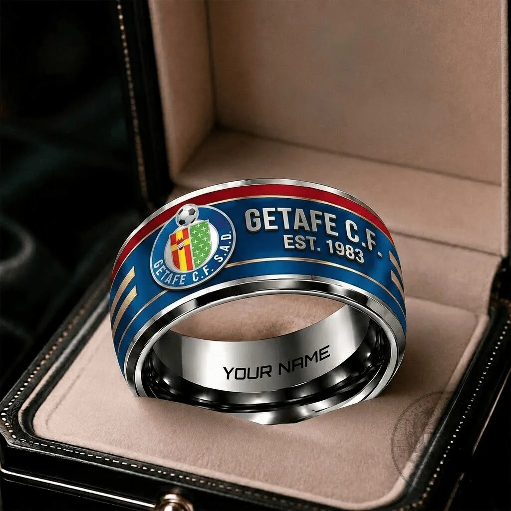 Getafe Club de Fútbol Personalized Football Team Ring