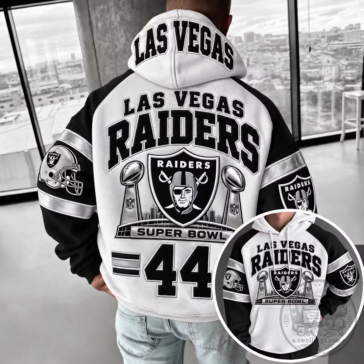 Las Vegas Raiders Super Bowl Champions Hoodie