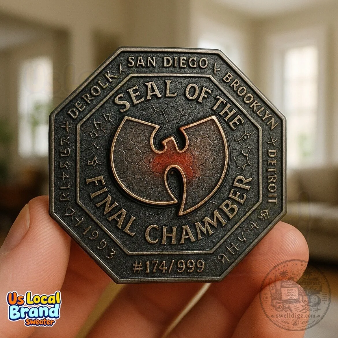 Wu-Tang Clan Final Chamber Farewell Tour Commemorative Pin