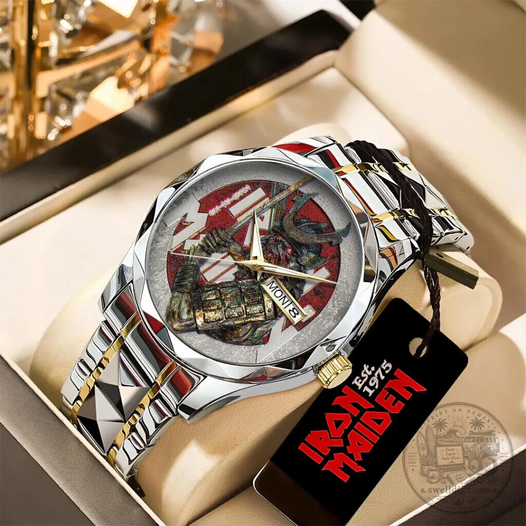 Iron Maiden Eddie The Trooper Luxury Quartz Watch