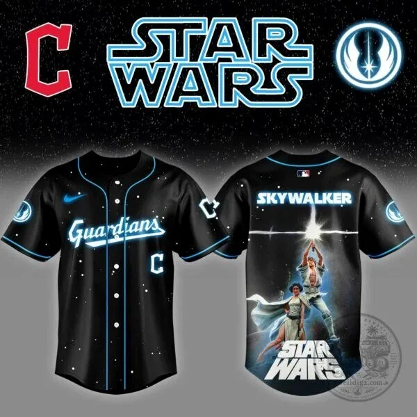 Skywalker Star Wars Luke Guardians Baseball Jersey 3 Skywalker Star Wars Luke Guardians Baseball Jersey