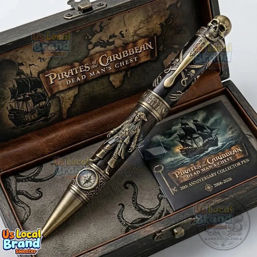 Pirates of the Caribbean Captain Jack Sparrow Skull Rollerball Pen 3 Pirates of the Caribbean Captain Jack Sparrow Skull Rollerball Pen