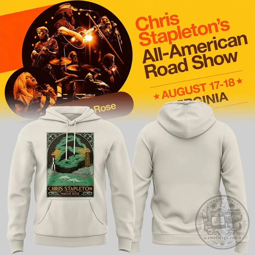 All-American Road Show Concert Tour Hoodie featuring Chris Stapleton