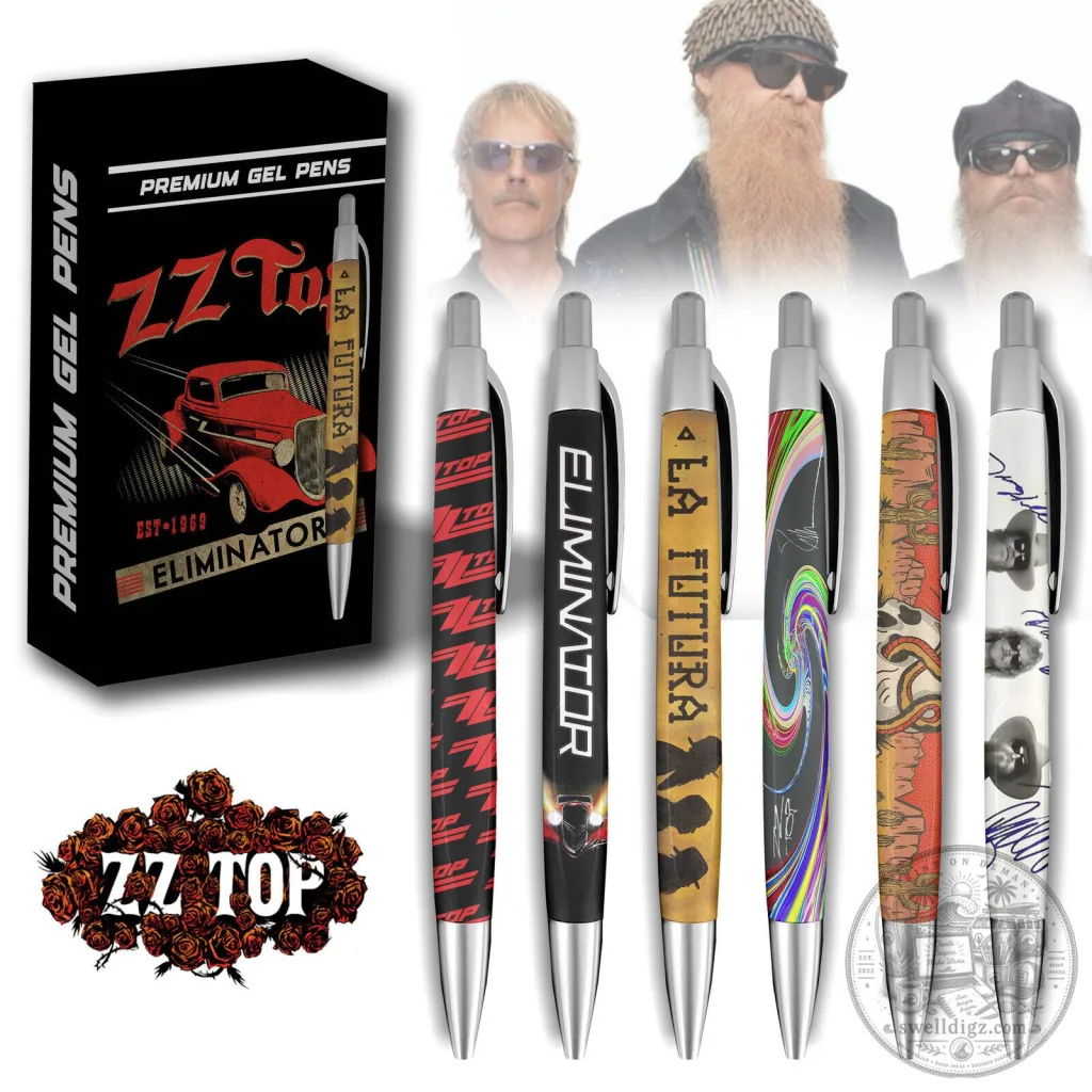 ZZ Top Eliminator La Futura Premium Gel Pens Set