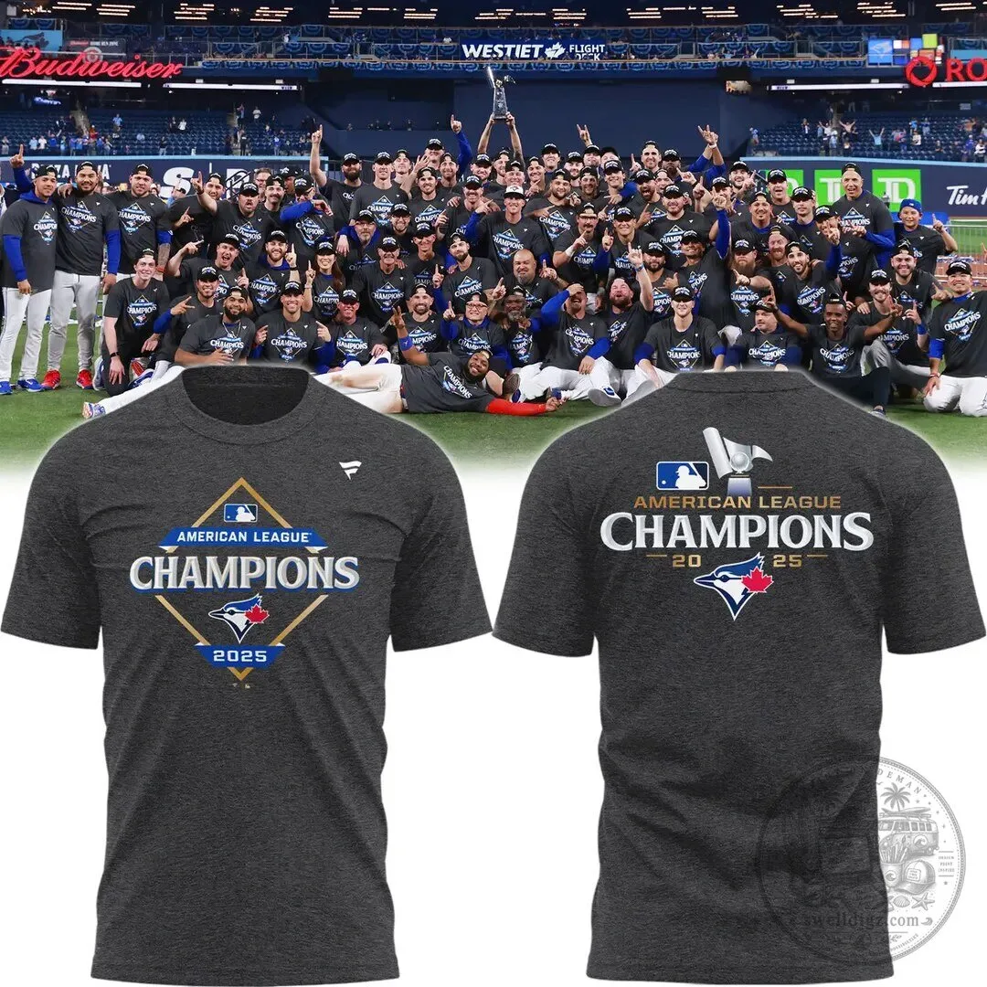 Toronto Blue Jays American League Champions 2025 T-Shirt