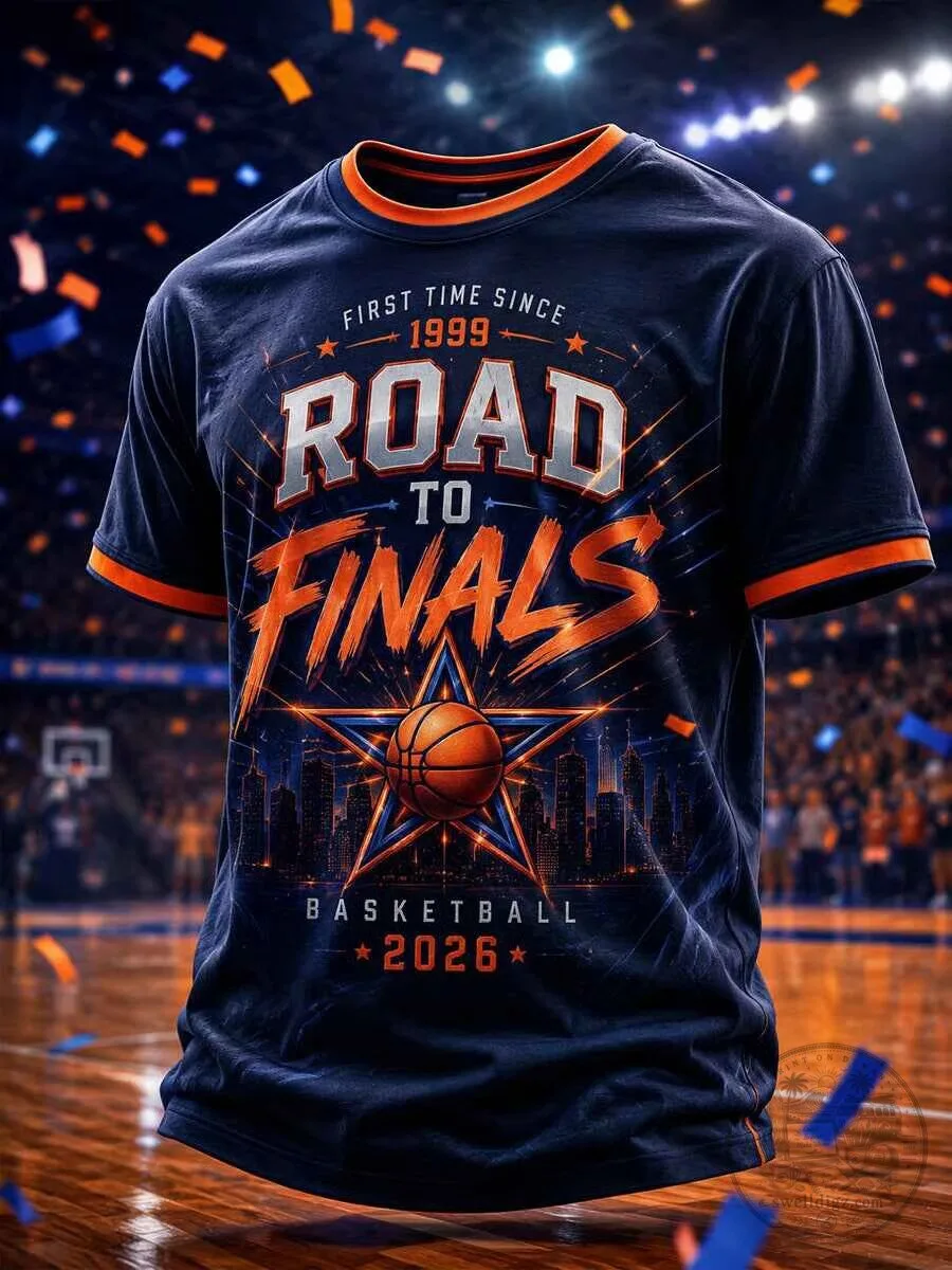 Basketball Fan Shirt Road to Finals 2026 First Time Since 1999 T-Shirt