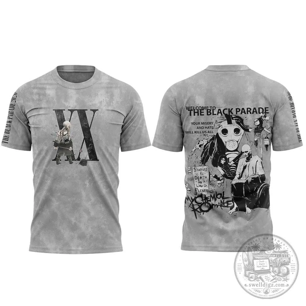 20th Anniversary T-Shirt for My Chemical Romance's The Black Parade 3 20th Anniversary T-Shirt for My Chemical Romance