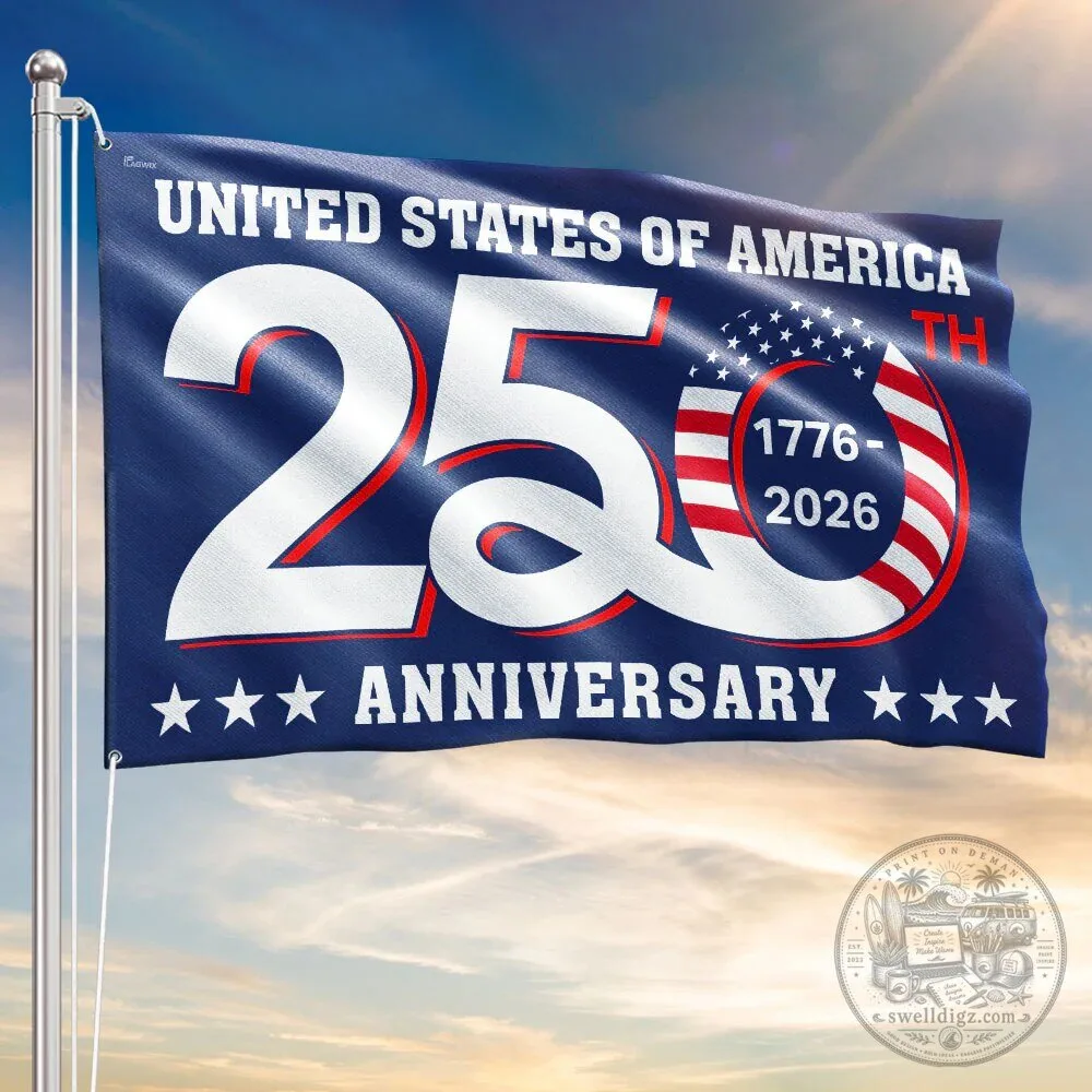 250th Semiquincentennial Flag of the United States of America