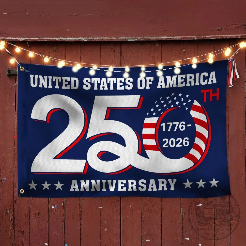 250th Semiquincentennial Flag of the United States of America 6 250th Semiquincentennial Flag of the United States of America