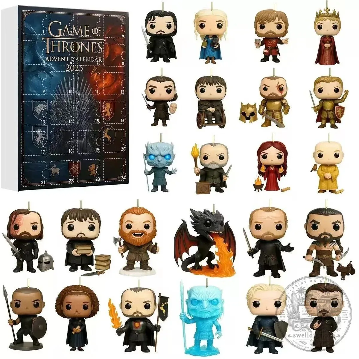 Game of Thrones Funko Pop Advent Calendar 2023 Christmas Holiday Gift