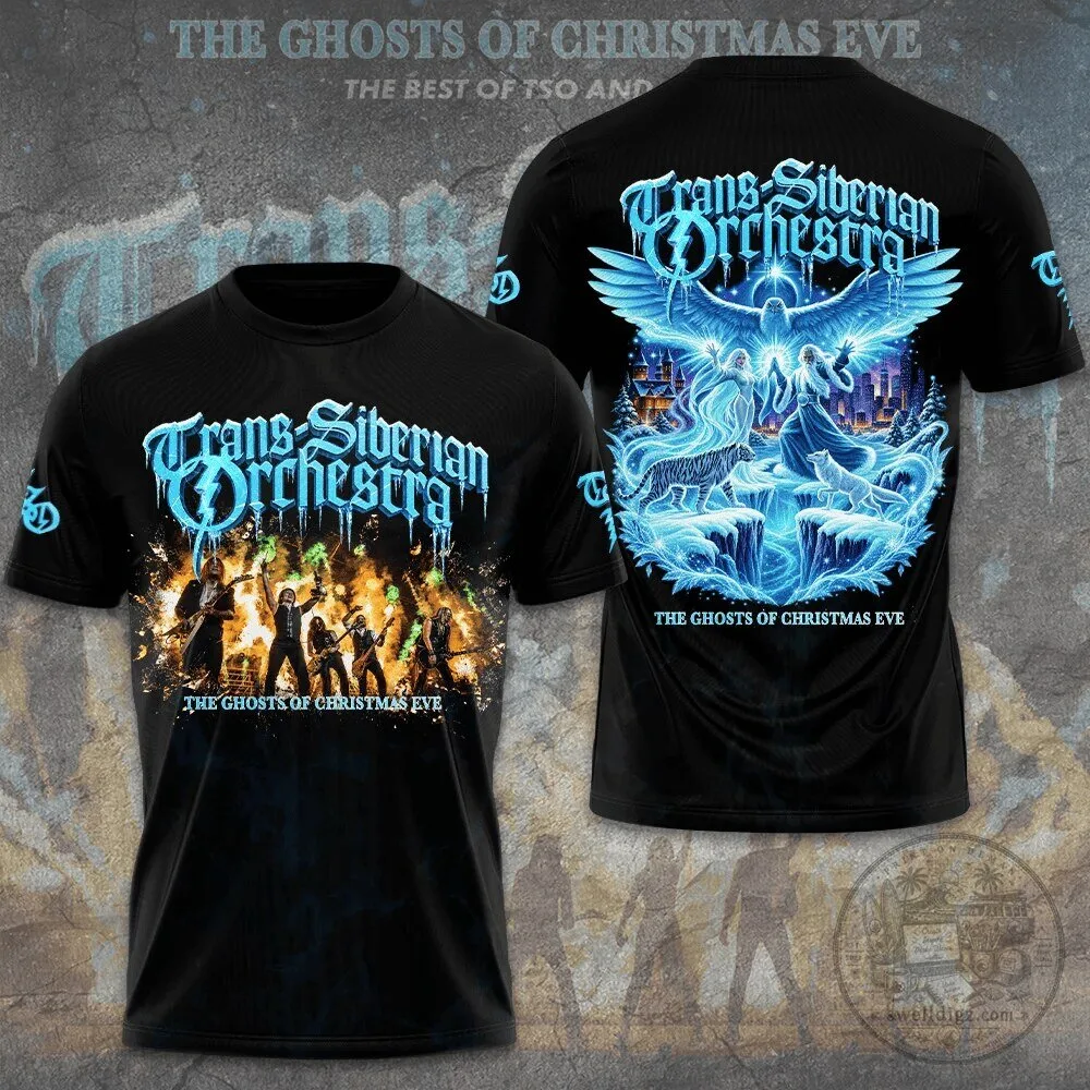 Trans-Siberian Orchestra The Ghosts of Christmas Eve Band Music T-Shirt
