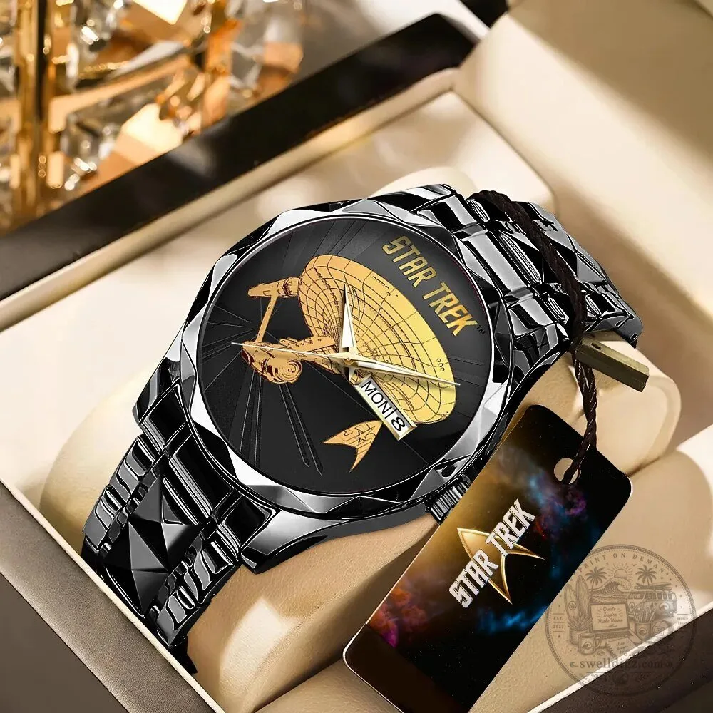 Star Trek United Federation of Planets Enterprise Quartz Watch