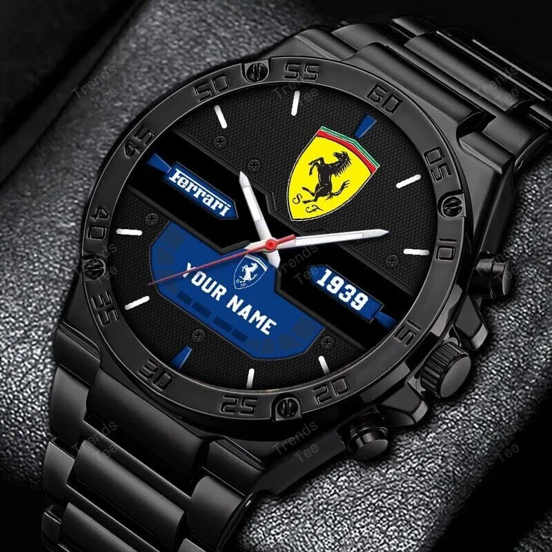 Ferrari Custom Name Elegant Fashion Design Stainless Steel Watch 15 Ferrari Custom Name Elegant Fashion Design Stainless Steel Watch