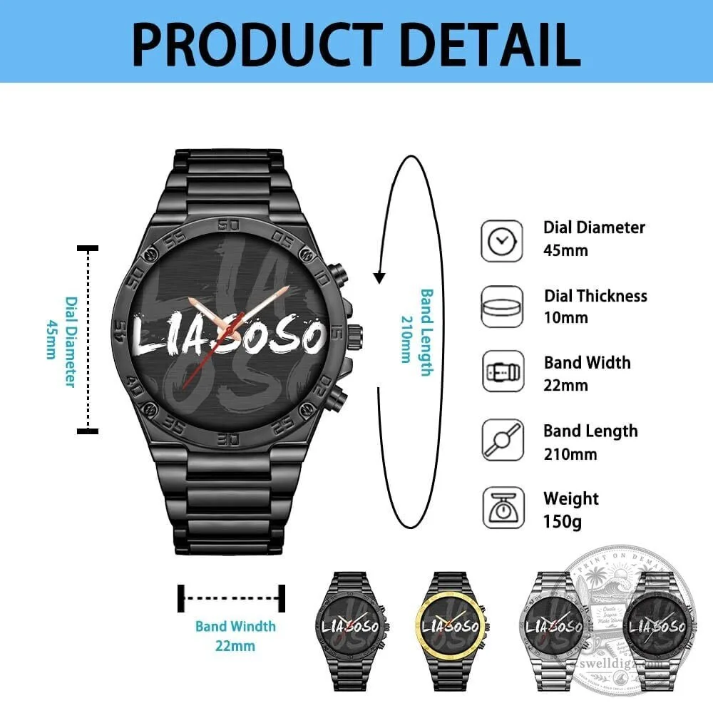 Ferrari Custom Name Elegant Fashion Design Stainless Steel Watch 17 Ferrari Custom Name Elegant Fashion Design Stainless Steel Watch