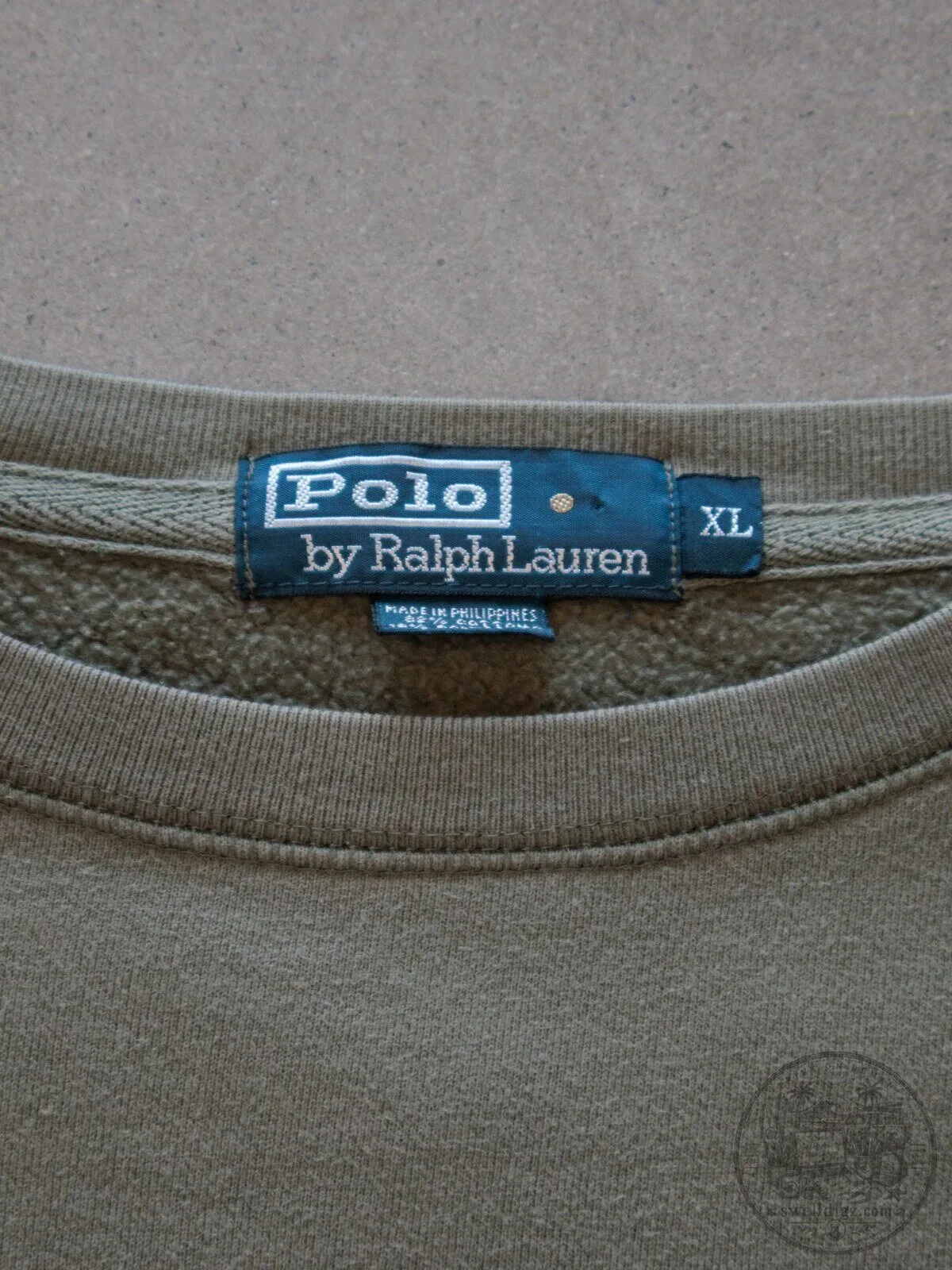 Vintage Green Polo Ralph Lauren Crewneck Sweatshirt 5 Vintage Green Polo Ralph Lauren Crewneck Sweatshirt
