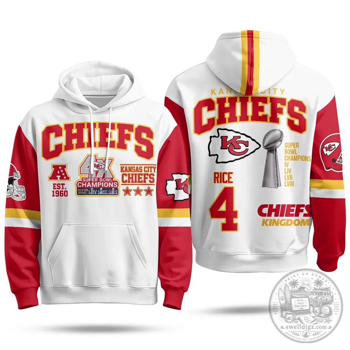 Kansas City Chiefs Super Bowl Champions Patrick Mahomes 15 Football Hoodie 55 Kansas City Chiefs Super Bowl Champions Patrick Mahomes 15 Football Hoodie