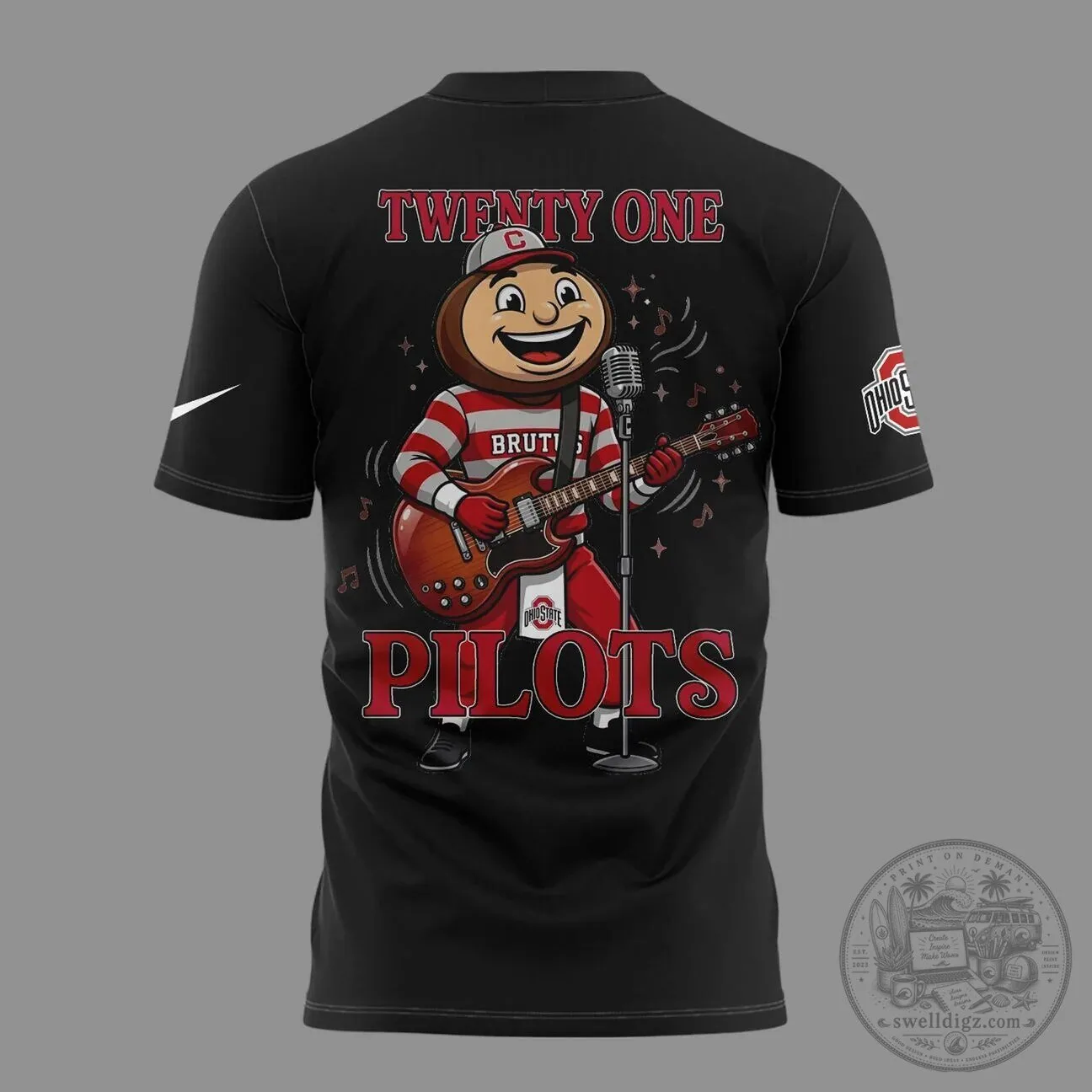 Ohio State Football Twenty One Pilots Concert October 17 2026 T-Shirt 6 Ohio State Football Twenty One Pilots Concert October 17 2026 T-Shirt