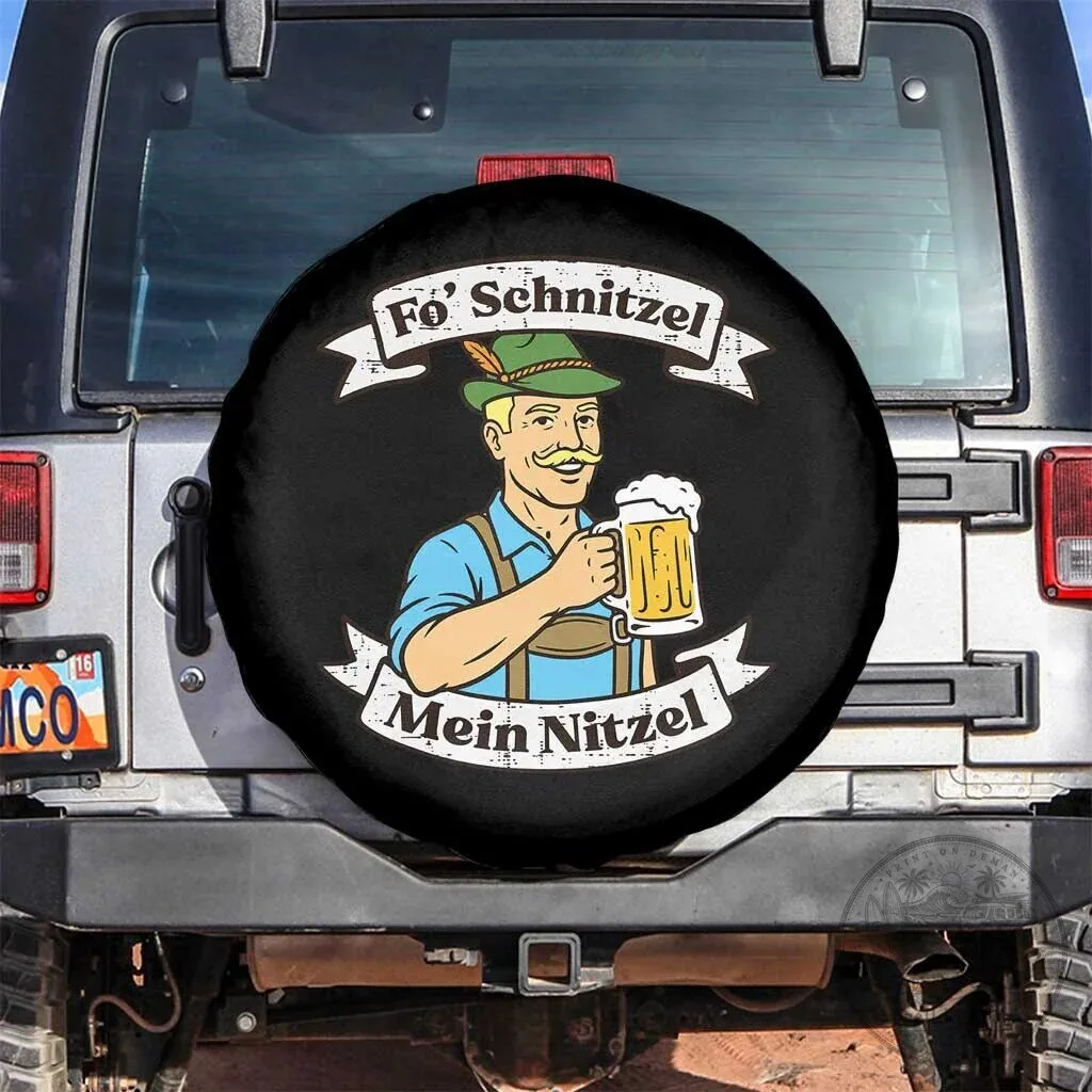 Fo Schnitzel Mein Nitzel Funny Oktoberfest Bavarian Beer Graphic Tire Cover 1 Fo Schnitzel Mein Nitzel Funny Oktoberfest Bavarian Beer Graphic Tire Cover