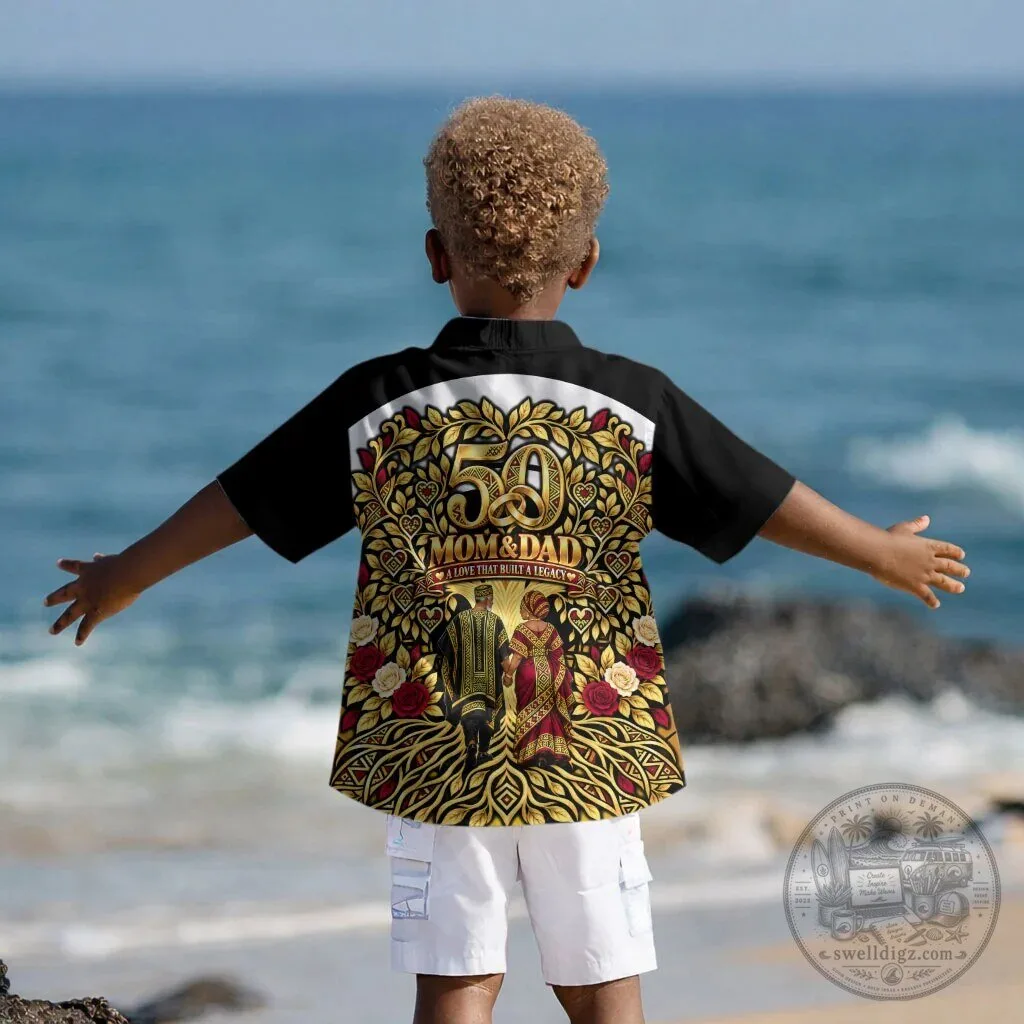 African 50th Wedding Anniversary Mom and Dad Celebration Hawaiian Shirt 7 African 50th Wedding Anniversary Mom and Dad Celebration Hawaiian Shirt